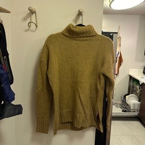 Everlane Camel Turtleneck Sweater